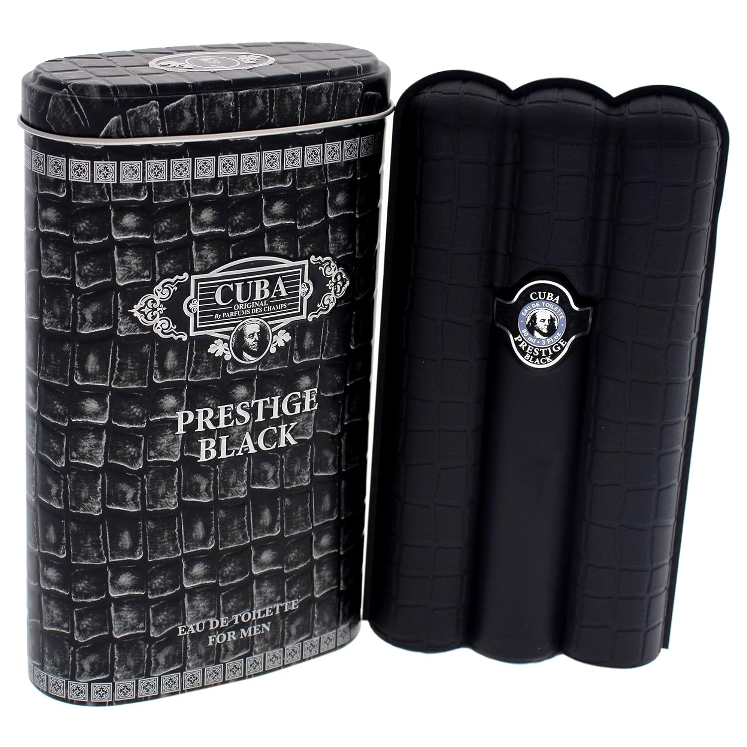 Cuba Cuba Prestige Black Men 3 Oz Edt Spray : Prestige Black Colonge : Beauty & Personal Care