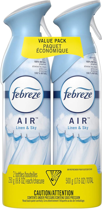 2 X 250G Linen And Sky Scent Air Freshener Twin Pack