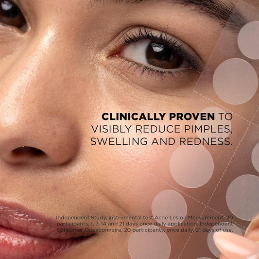 Skin Republic Face Spot Clear Patches (48 X Patches) | Acne Treatment With Salicylic Acid | Clears Spots, Blemishes And Pimples Overnight | Made In Korea