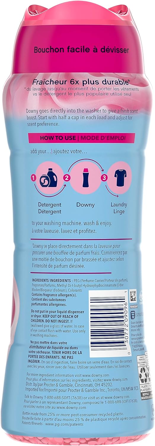Downy In-Wash Laundry Scent Booster Beads, April Fresh, 18.2 Oz