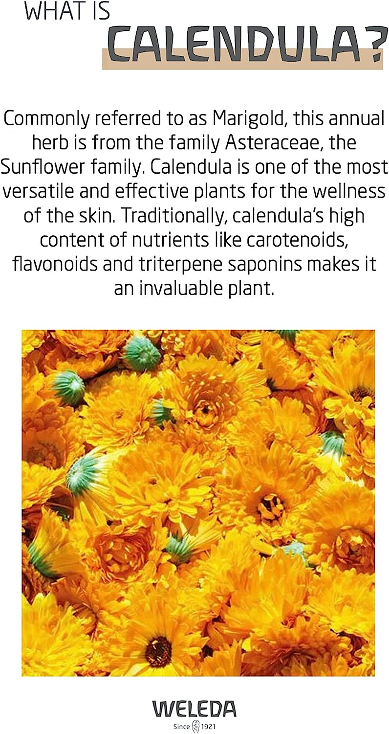 Weleda Baby Calendula Nourishing Face Cream, 1.7 Fluid Ounce, Plant Rich Moisturizer with Calendula and Lanolin : Beauty & Personal Care