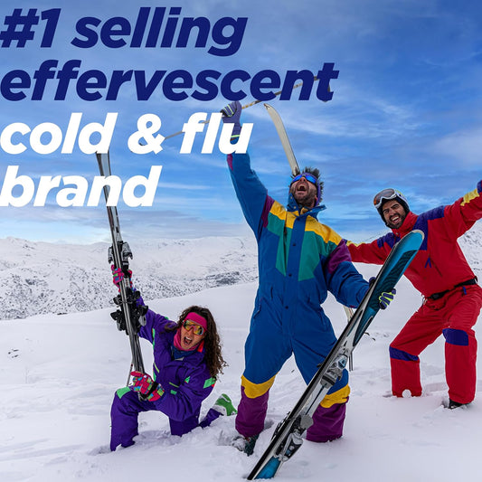 Alka-Seltzer Plus Severe Cold - Sparkling Original Powerfast Fizz Effervescent Common Cold Tablets, Sinus Congestion, Runny Nose, And Dry Cough, 36Ct, Packaging May Vary