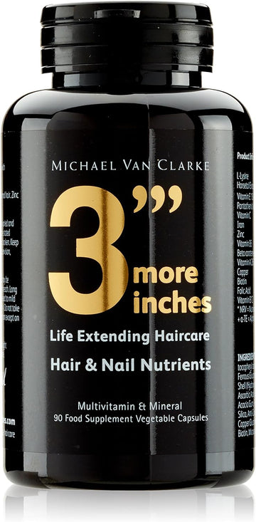 3'''More Inches Powershot Nutrients 90 Capsules - Hair And Nail Supple