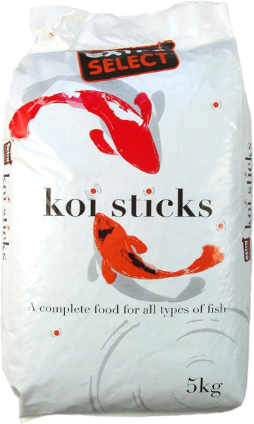 Extra Select Premium Koi Sticks Complete Fish Food, 5 Kg10Soks