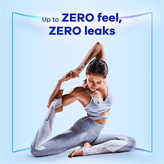 Always Infinity Flexprotect Pads Long (Size 2) Sanitary Towels Wings 66 Pads, Up To Zero Feel, Up To Zero Leaks, Thin And Flexible Protection, Always' Softest Top Layer