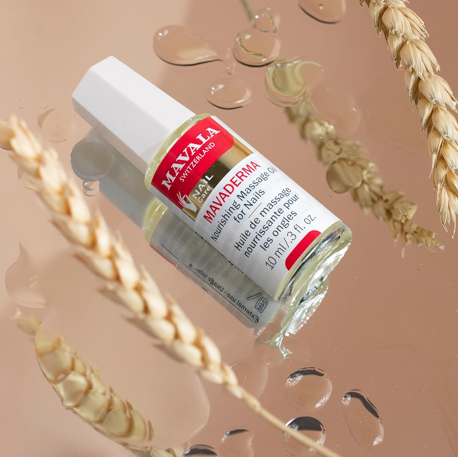 Mavala Mavaderma Nourishing Massage Oil For Nails, Nail Care, Nail Hardener, Cuticle Oil Nail Growth, Moisturizing & Healing Treatment For Cracked Nails & Rigid Cuticles (0.3 Ounce) : Nail Strengthening Products : Beauty & Personal Care