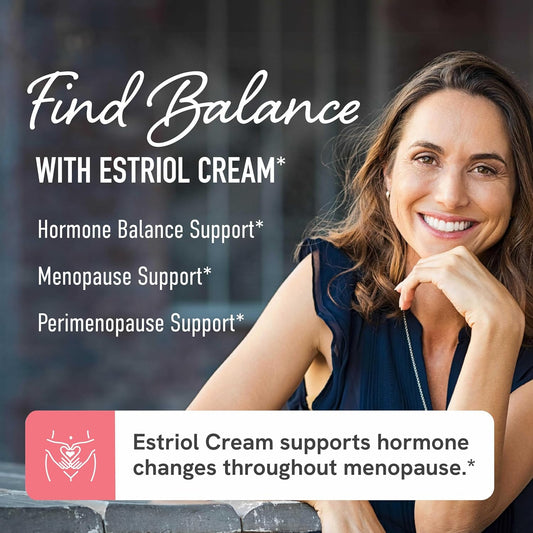 Estrogen Estriol Cream | Usp Micronized Estriol 175Mg | Bioidentical Menopause & Menstrual Support | Soy-Free, Gluten-Free, Dairy-Free, Cruelty-Free, Phenoxyethanol-Free | 84 Servings, 3.5Oz Pump