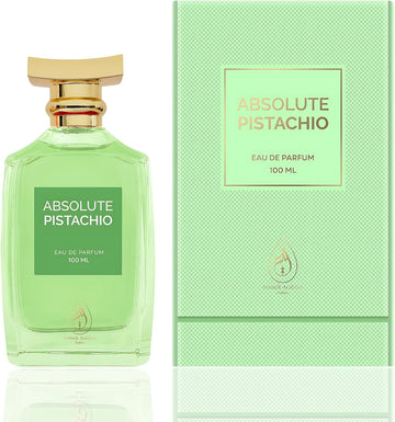 Absolute Pistachio Eau De Parfum 100Ml β Perfume For Women And Men - Gourmand Perfume Yum Pistachio Gelato Jasmine Bergamot Creamy Hazelnut