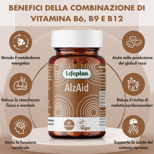 Lifeplan Alzaid 6-9-12 B Complex 60 Tablets