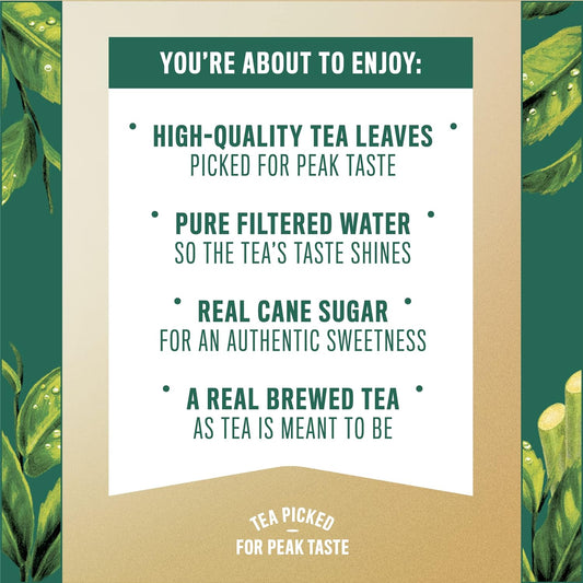 Gold Peak Tea, Sweet Tea, 16.9 Fl Oz, 6 Pack