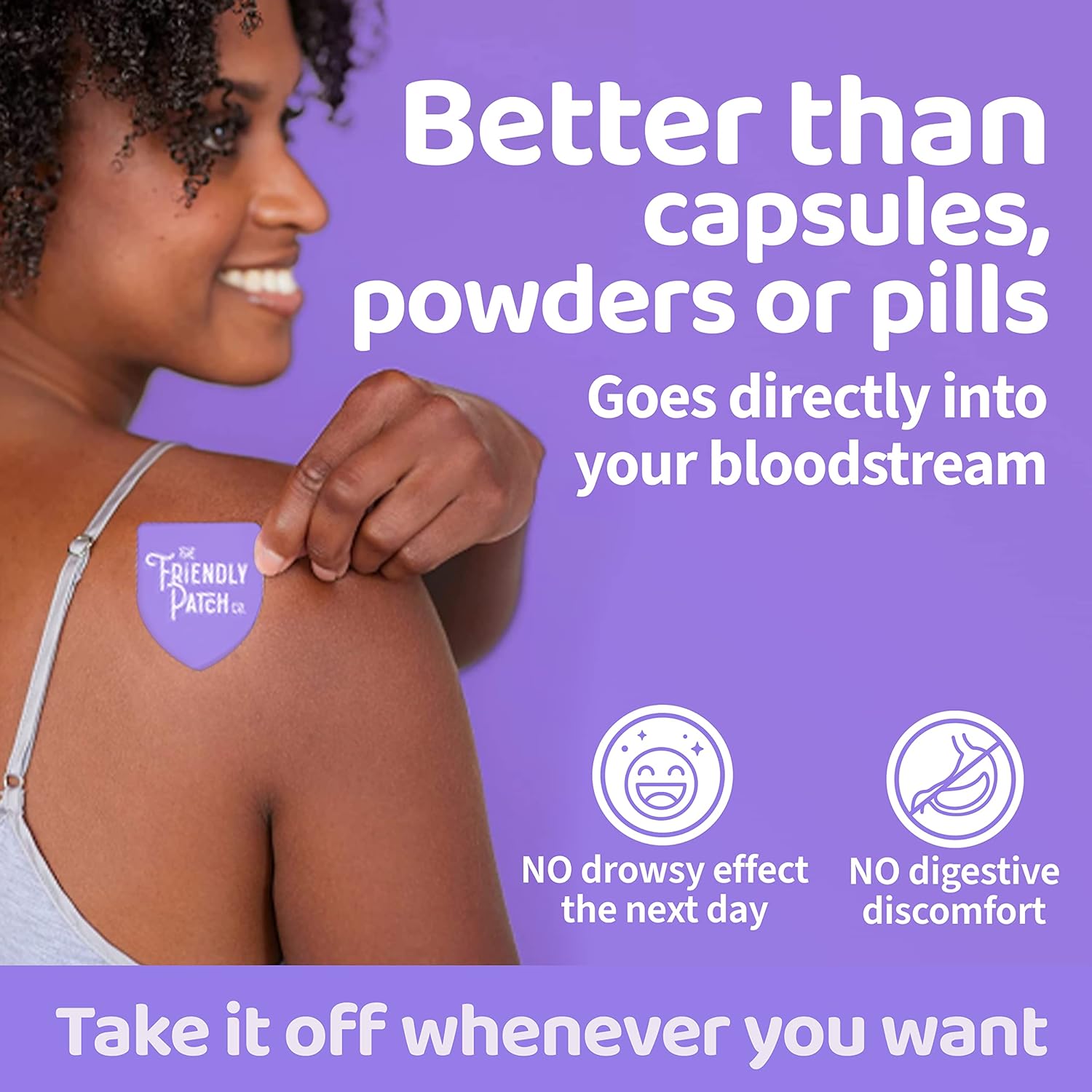 The Friendly Patch 28 Day Sleep Patches Snooze for Sleep Aid Support | Natural Sleeping Aid with Melatonin 7mg and Magnesium : Health & Household