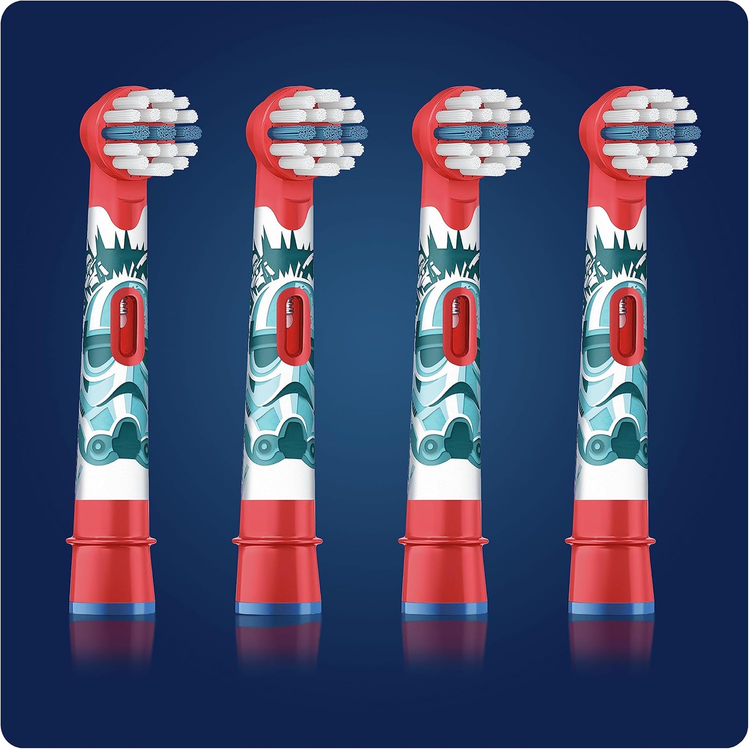 Oral-B Stages Kids Star Wars Replacement Toothbrush Heads Powered by Braun - Pack of 4 : Amazon.co.uk: Health & Personal Care