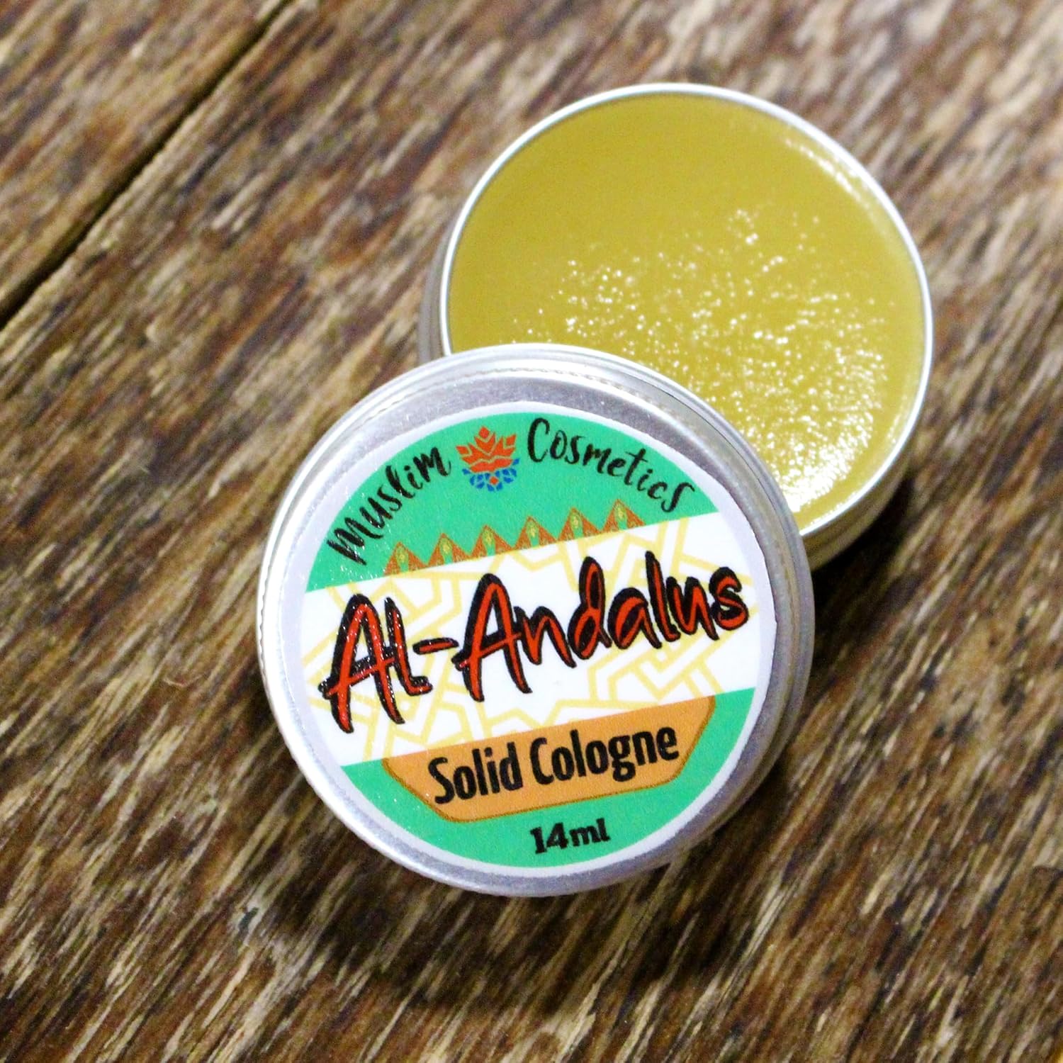 Agarwood Oil Solid Cologne | Andalusian Oud | Incense | Halal | Vegan | Made In Canada - Muslim Cosmetics - Al-Andalus 0.5Oz / 14Ml : Beauty & Personal Care