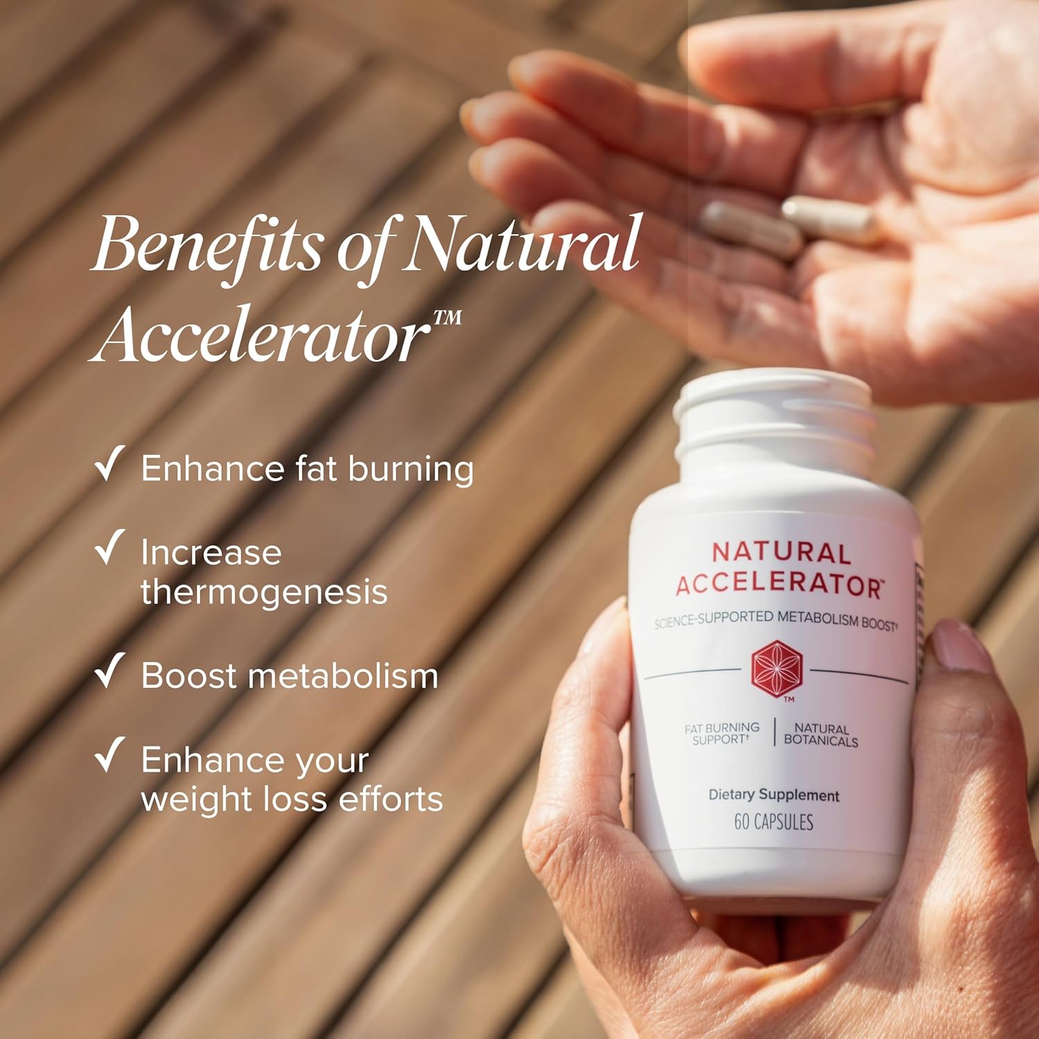 Isagenix Natural Accelerator New Blend Supports Enhanced Metabolism Features Sinetrol Patented And Clinically Studied Ingredient Supports Fat Burning With Thermogenic Cayenne Lemon Verbena Guarana : Health & Household