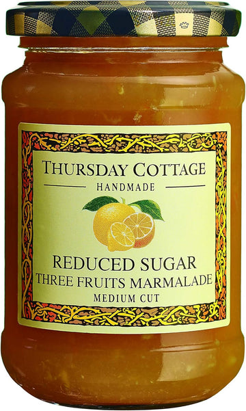 Thursday Cottage Reduced Sugar Three Fruits Marmalade 315G (Pack Of 6)