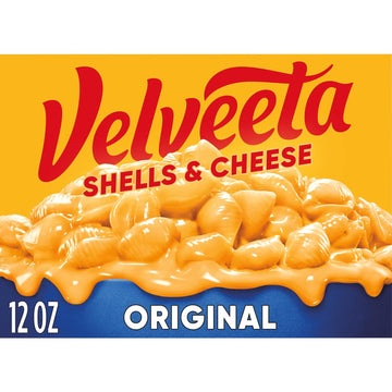 Velveeta Shells & Cheese Original Shell Pasta & Cheese Sauce Meal (12 Oz Box)