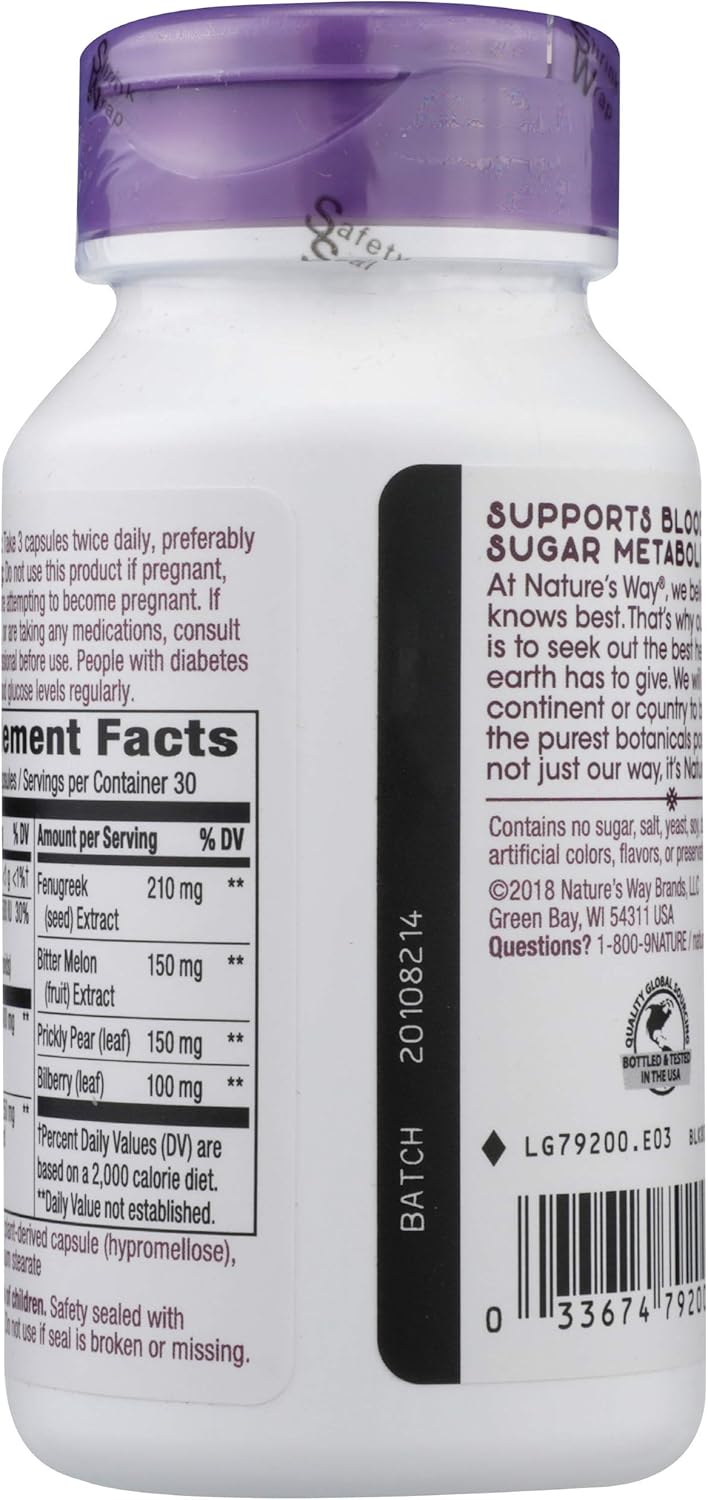 Nature's Way Blood Sugar Manager, 90 capsules