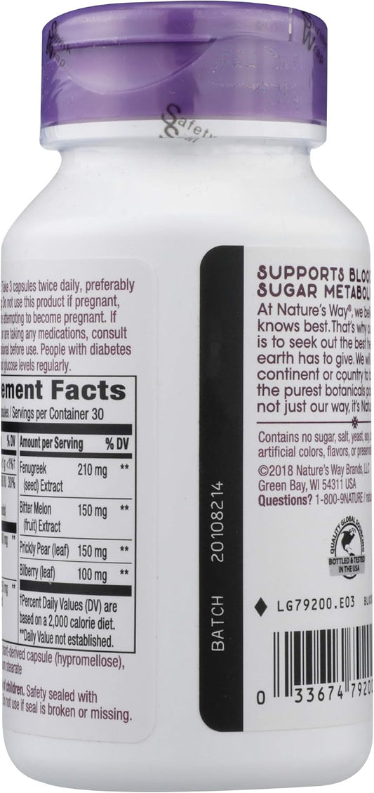 Nature's Way Blood Sugar Manager, 90 capsules
