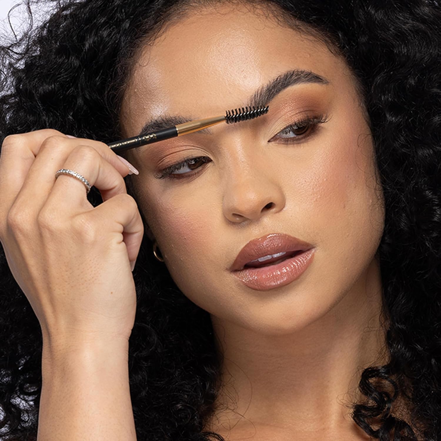 Billion Dollar Brows 2-Sided Brow Brush For Applying And Blending Eyebrow Powder : Beauty & Personal Care