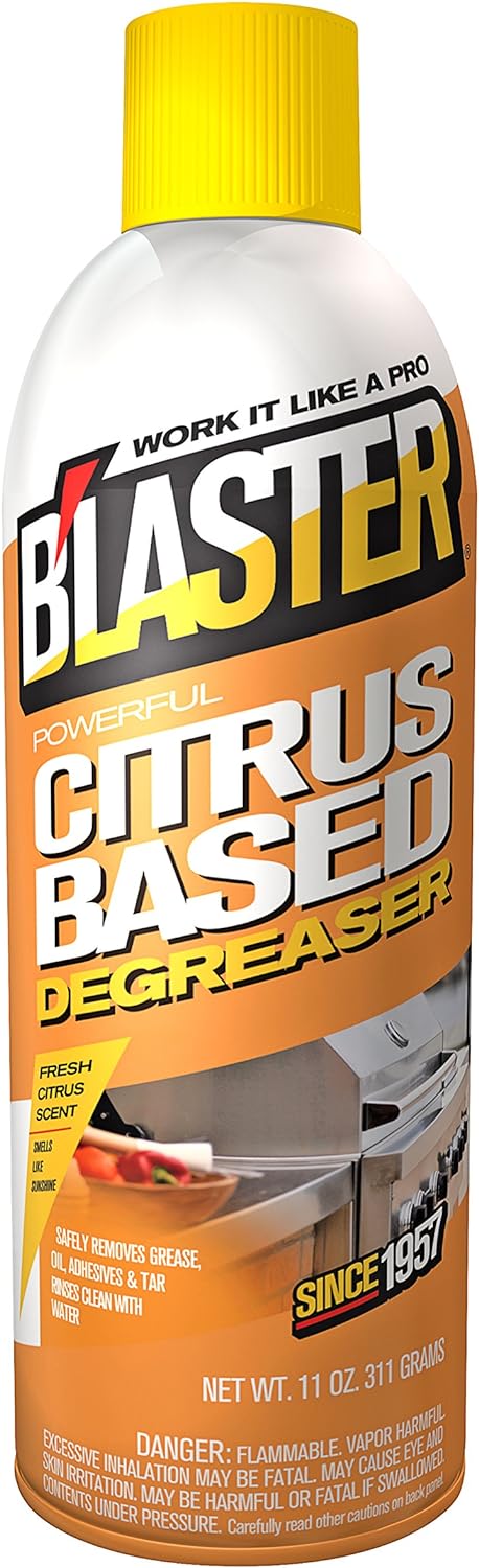 B'laster 16-CBD Powerful Citrus Based Degreaser - 11-Ounces : Everything Else