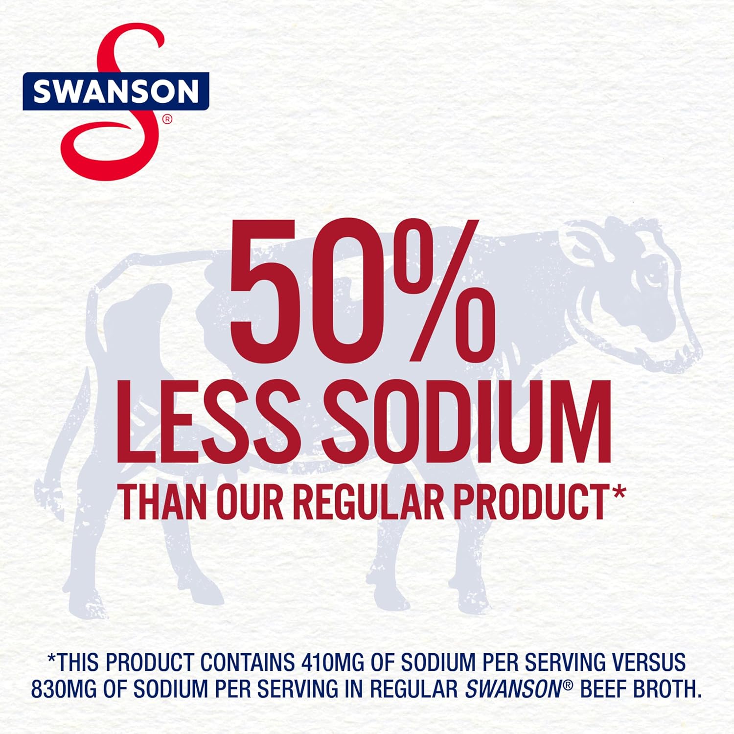 Swanson 100% Natural Lower Sodium Beef Broth, 32 oz Carton : Packaged Broths : Grocery & Gourmet Food