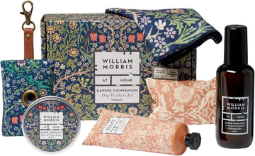 William Morris Hand Cream 100Ml, Hand Warmer, Poo Bag, Paw Cloth, Paw Balm 45G, Calming Mist 150Ml, Fragrance Free, Shea Butter, Gift For Dog Lovers, Travel Size, Vegan And Cruelty Free