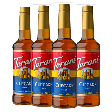 Torani Flavored Drink Syrup, Cupcake, 25.4 Fl Oz (Pack Of 4)