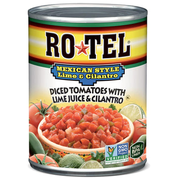 Rotel Diced Tomatoes With Lime And Cilantro, 10 Oz