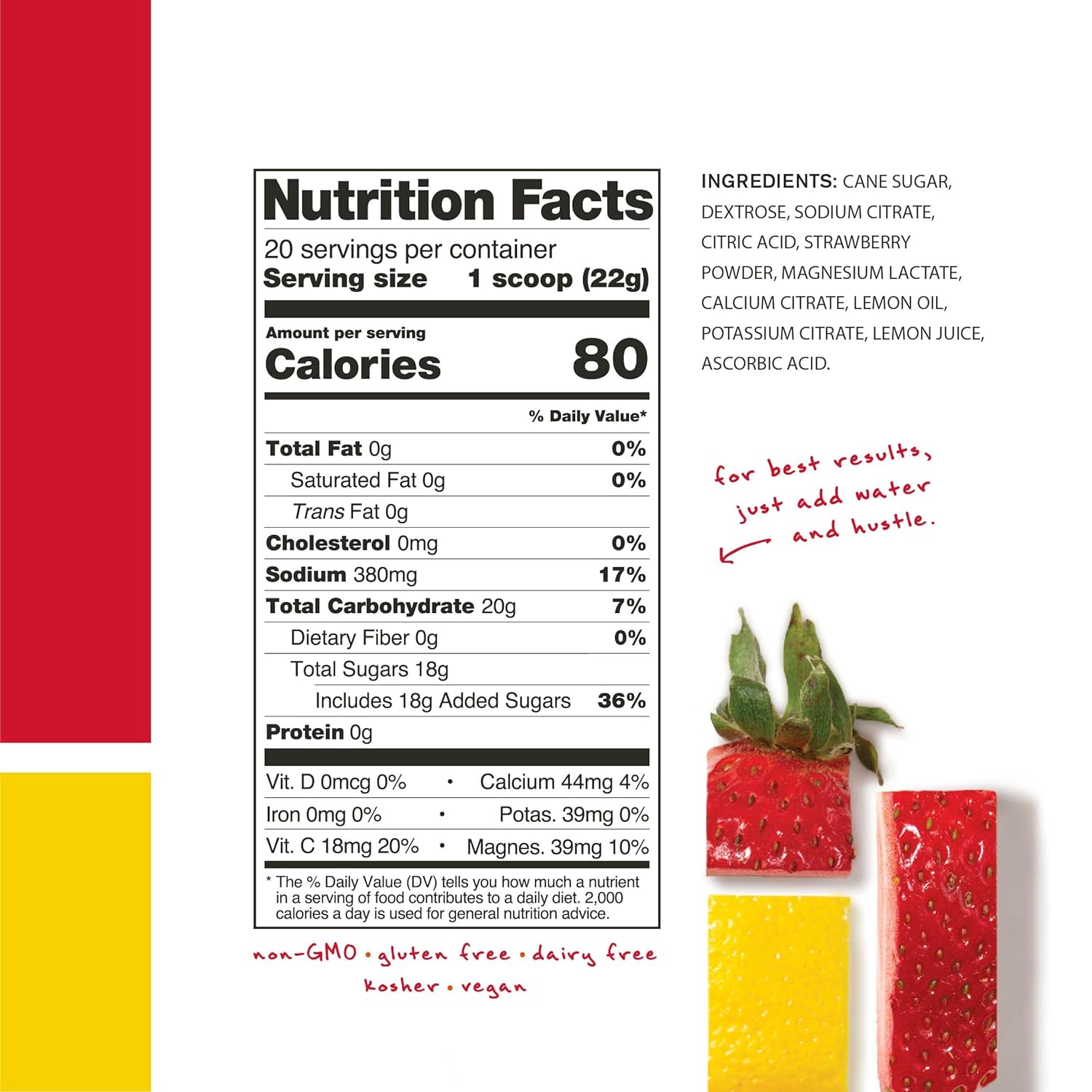 Skratch Labs Hydration Powder | Sport Drink Mix | Electrolytes Powder