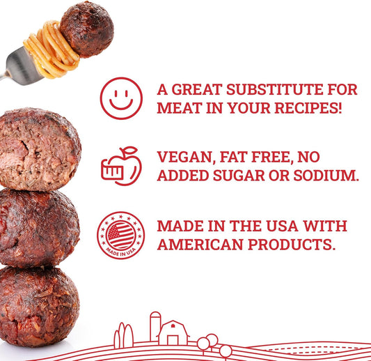 Hoosier Hill Farm Textured Vegetable Protein, 2Lb (Pack Of 1)