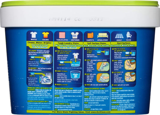 Oxiclean Versatile Stain Remover Free, 3 Lbs, Pack Of 4