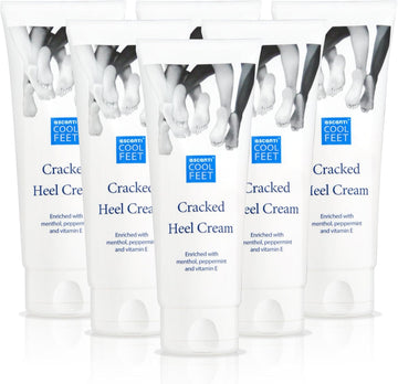 Escenti Cool Feet Cracked Heel Cream For Dry Skin, 100 Ml - Pack Of 6