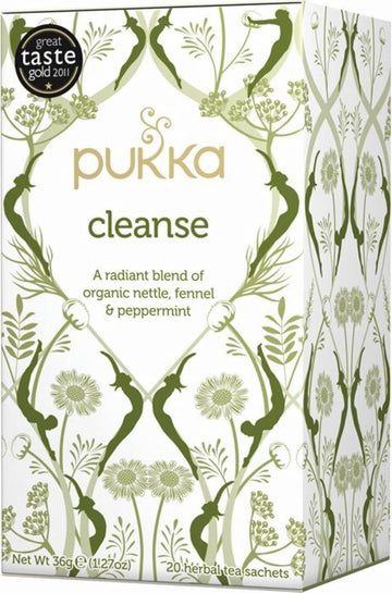 Pukka Cleanse Tea 20 per pack - Pack of 6 : Health & Household