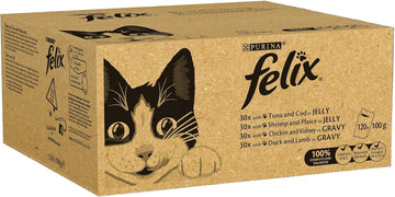 Felix Original Mixed Selection In Jelly Wet Cat Food 120X100G