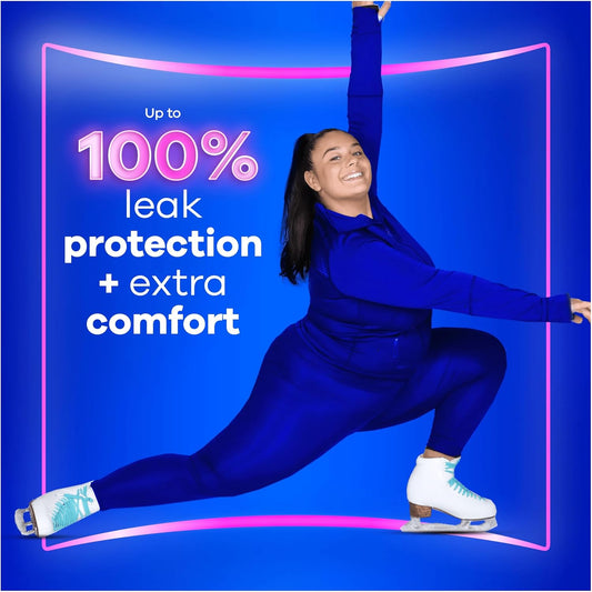 Always Platinum Extra Comfort Sanitary Towels, Size 3, Day And Night, Heavy Flow, 64 Pads With Wings (4 X 16 Packs) Saving Pack, Leak Protection, Micro Cushions, Fit&Flex Core, Odour Neutraliser