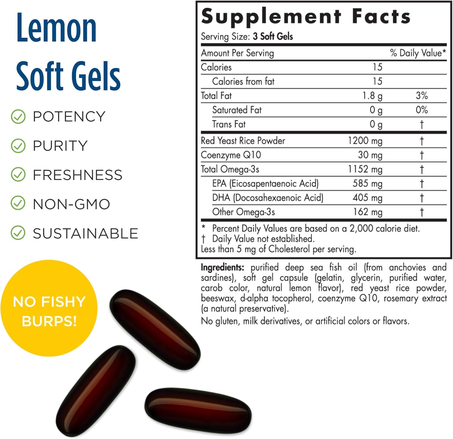 Nordic Naturals Proomega Fish Oil 585 Mg Epa