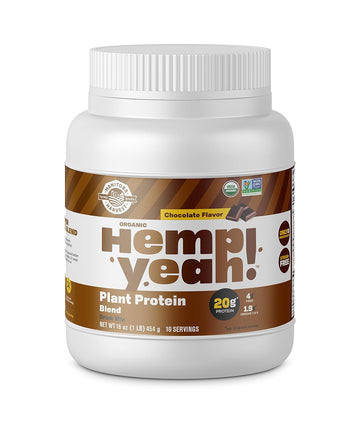 Manitoba Harvest Hemp Yeah! Organic Plant-Based Protein Powder With 20