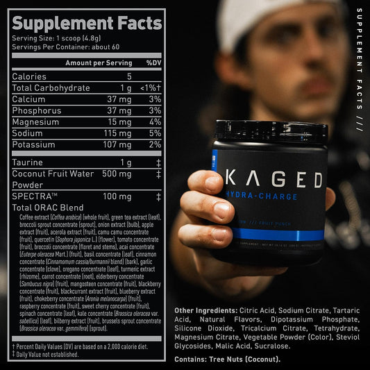 Kaged Electrolyte Hydration Powder | Pink Lemonade | Sports Drink For