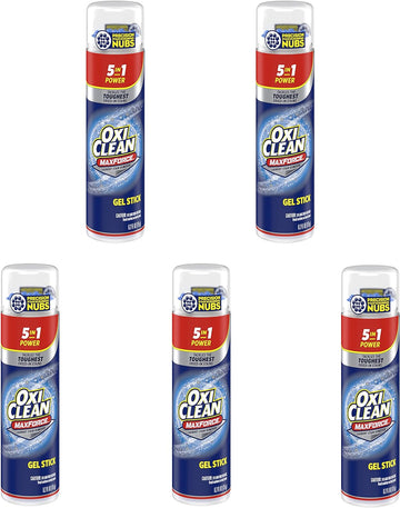 Oxiclean Max Force Gel Stick, 6.2 Oz (5 Pack)