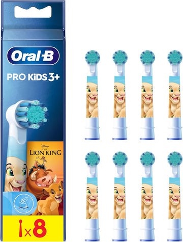 Oral-B Pro Kids Toothbrush Heads Featuring Disney The Lion King, Pack Of 8 Counts