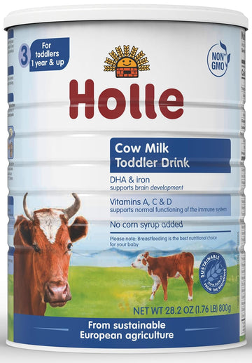 Holle Organic Cow Milk Toddler Drink, 28.2 Oz