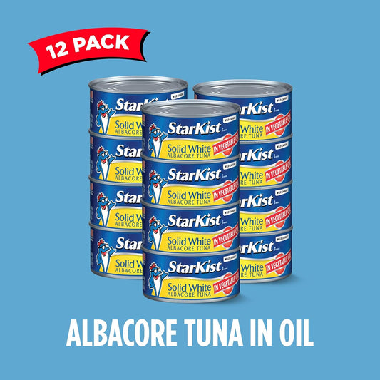 Starkist Solid White Albacore In Oil - 12 Oz Can ( Pack Of 12)