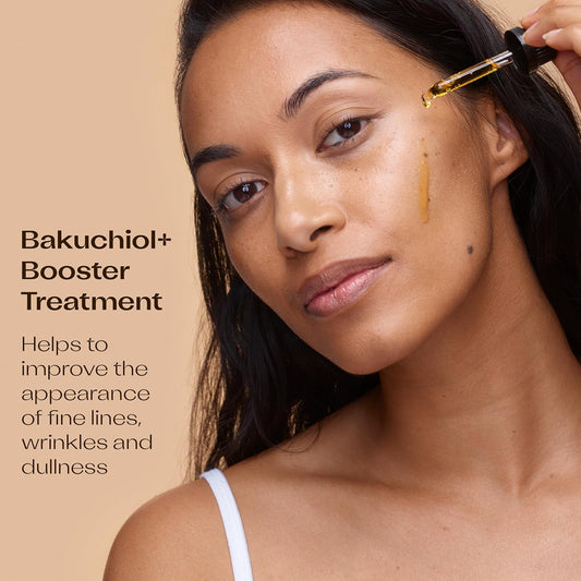 Trilogy Bakuchiol+ Booster Treatment, Natural Retinol Alternative, 0.51 Fl Oz