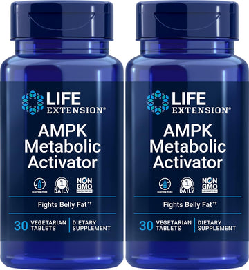 Life Extension Ampk Metabolic Activator 30 Tablets (Pack Of 2)