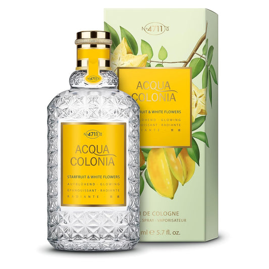 Muelhens 4711 Acqua Colonia Starfruit And White Flowers For Unisex - 5.7 Oz Edc Spray