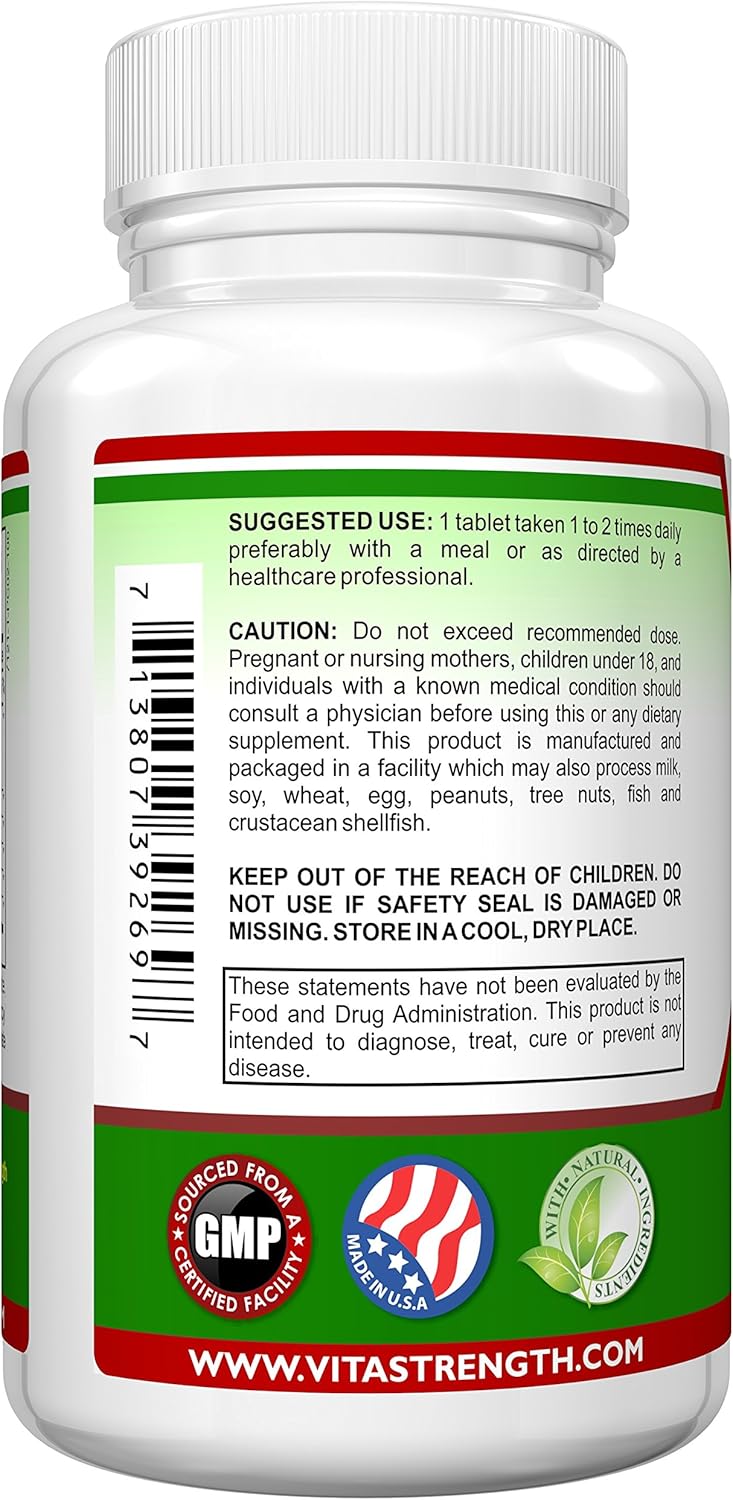 Vitamin C-1000 Complete Complex With Bioflavonoids, Rutin, Aceroia, Hesperidin, Quercetin And Rose Tips- 1000 Milligrams - Immune Support System Health - 100 Days Worth : Health & Household