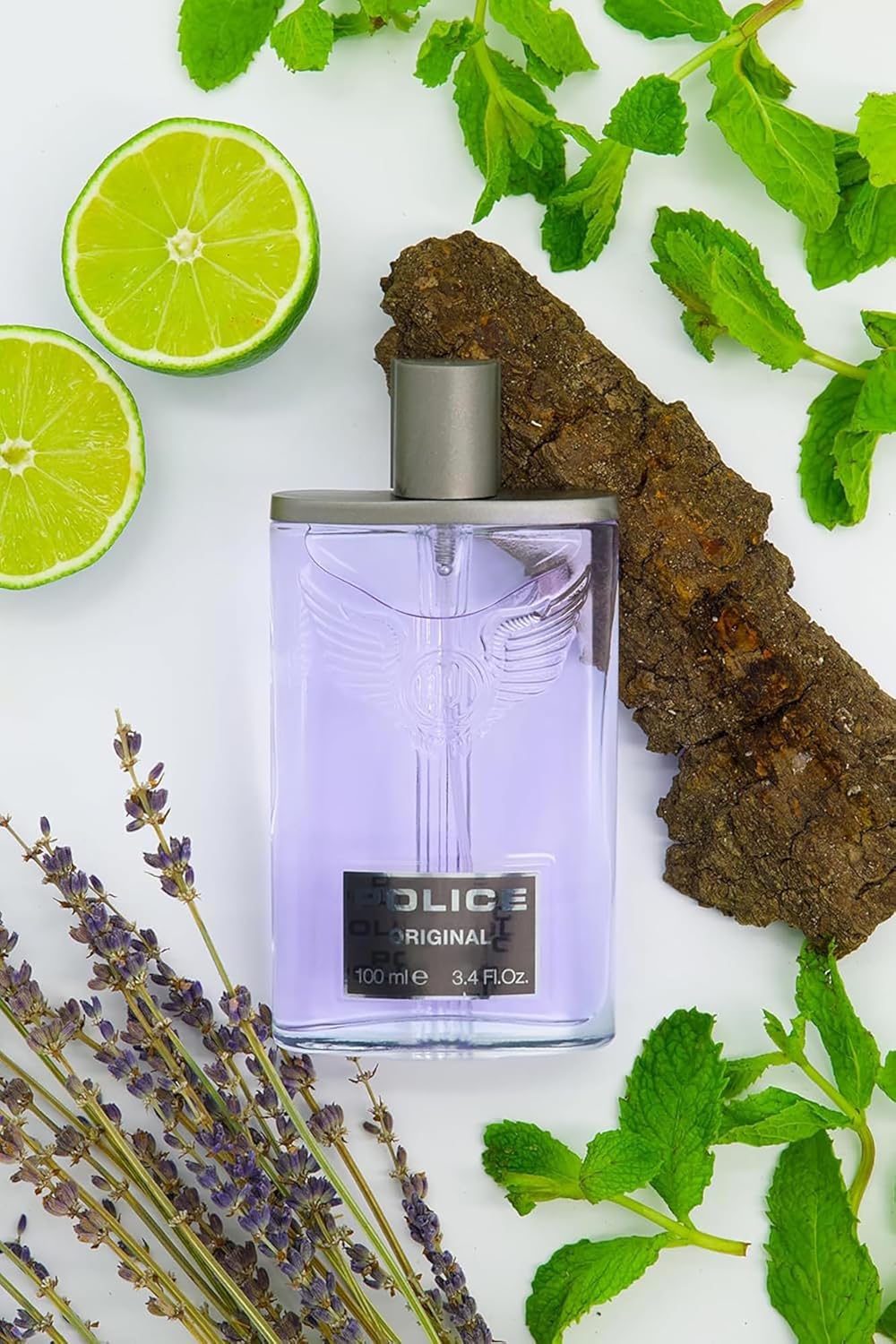 Original By Police - Fragrance For Men - Fougere Scent - Opens With Notes Of Bergamot, Blood Orange And Apple Blossom - Lavender, Rosemary And Clary Sage Middle - Tonka Bean Base - 3.4 Oz Edt Spray : Beauty & Personal Care