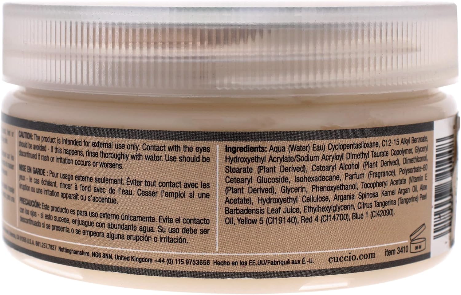 Cuccio Naturale Butter Blends - Ultra-Moisturizing, Renewing, Smoothing Scented Body Cream - Deep Hydration For Dry Skin Repair - Made With Natural Ingredients - Tangerina And Argan - 8 Oz : Amazon.co.uk: Beauty