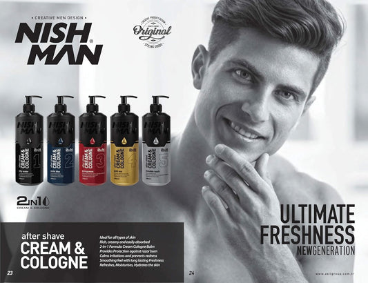 Nishman After Shave Cologne Volcano 05 400 Ml