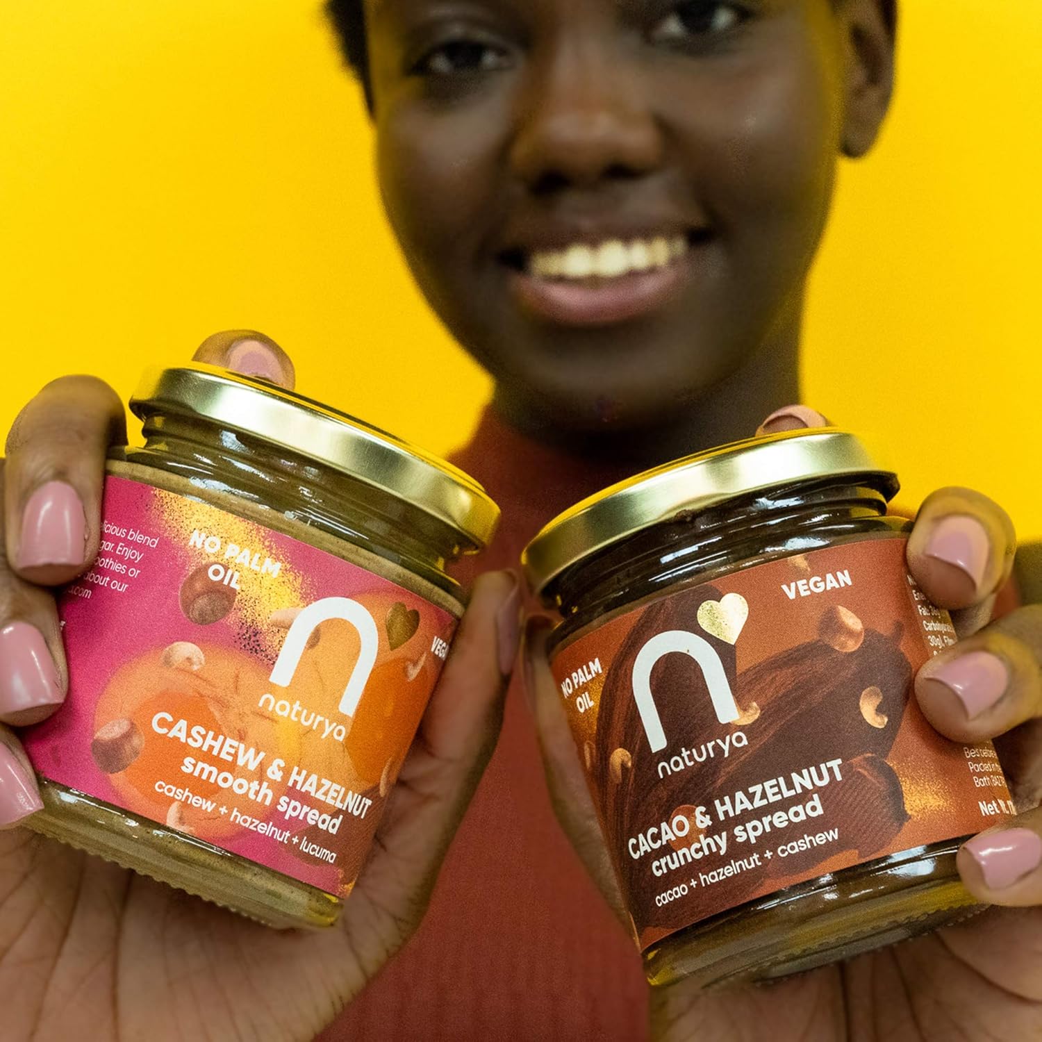 Naturya Vegan Cacao & Hazelnut Crunchy Spread 170g : Amazon.co.uk: Grocery